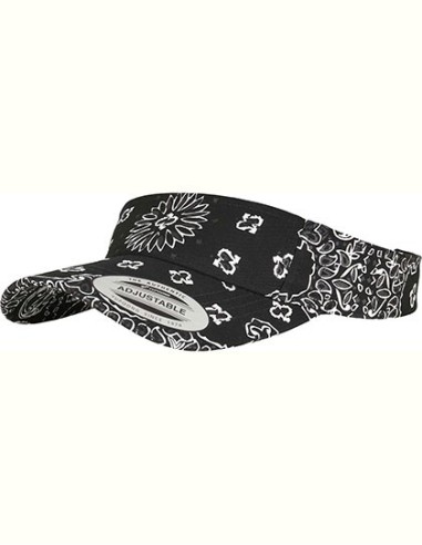 F-8888BP-Bandana Print Visor